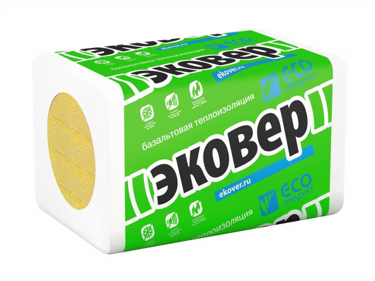 Утеплитель Эковер Стандарт 50 1000х600х60 мм, 8 шт. уп