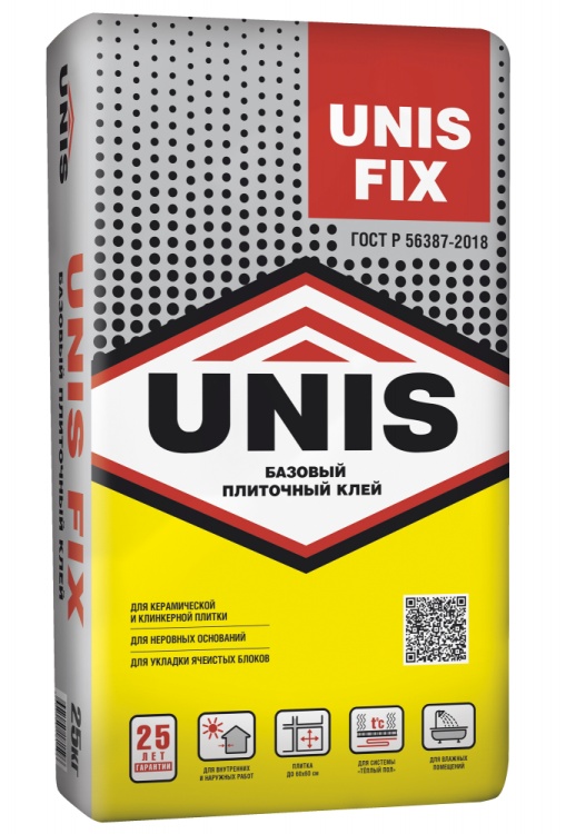 Юнис FIX 25 кг Клей плиточный